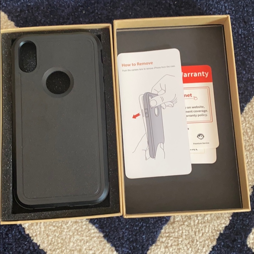 iPhone XR Black Protective Case